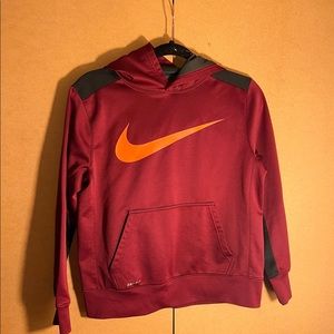 Nike Dri Fit hoodie sweatshirt boys size large